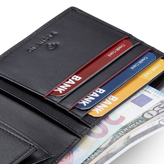 Roncato Detroit Porte-monnaie Protection RFID Cuir 12 cm