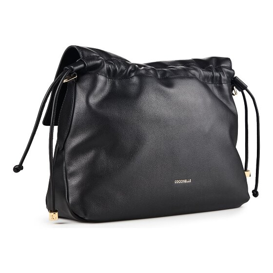 Coccinelle Lidia Sac à bandoulière Cuir véritable 31 cm