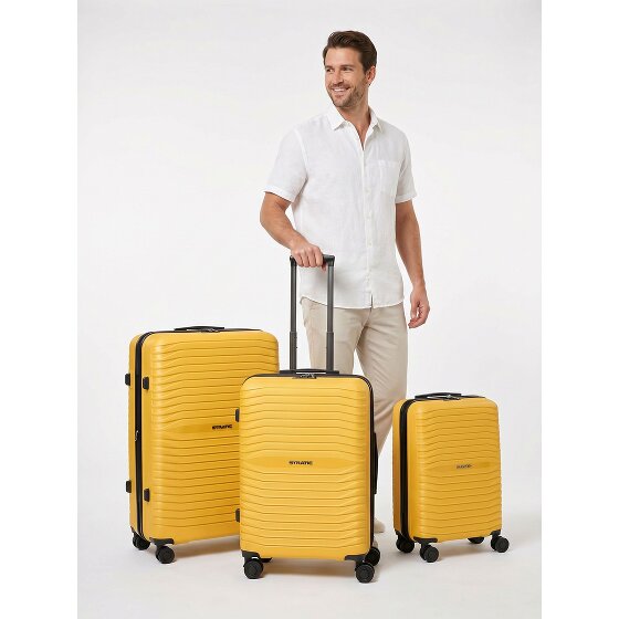 Stratic Shine 4 roues Set de valises 3 pièces avec soufflet d'extension