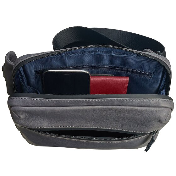 Leonhard Heyden Sac banane en cuir Den Haag 22 cm