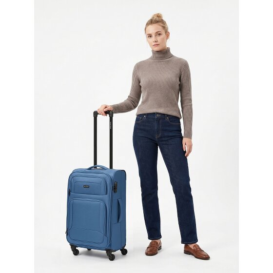 Smartbox Edition 04 4 roues Valise cabine 67 cm avec soufflet d'extension
