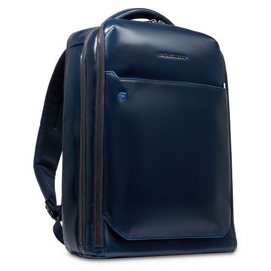 Piquadro Blue Square Daypack Cuir 42 cm Compartiment pour ordinateur portable