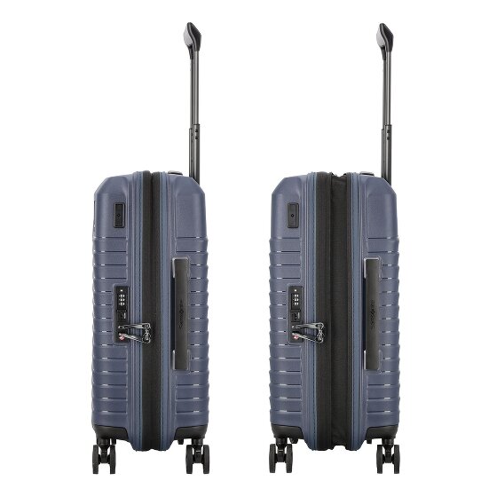 Samsonite Intuo 4 roulettes Trolley de cabine S 55 cm avec soufflet d'extension