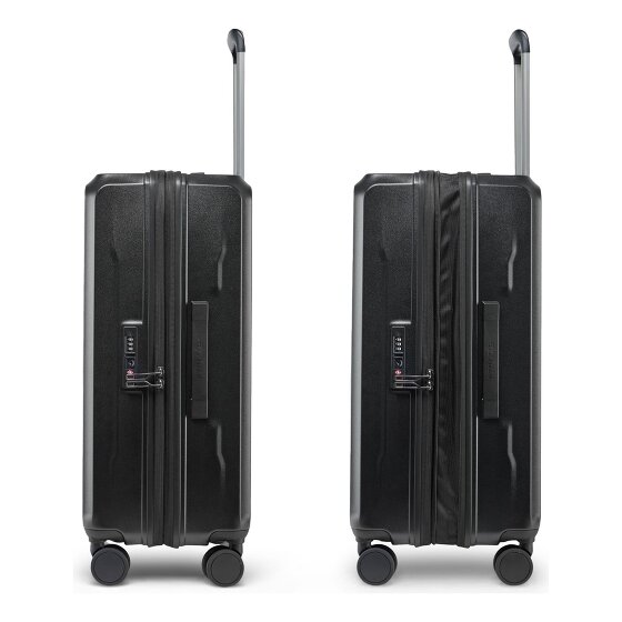 Stratic Phoenix 4 roulettes Trolley 66 cm avec soufflet d'extension