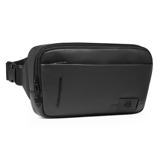 Piquadro Russel Sac banane Cuir véritable 28 cm