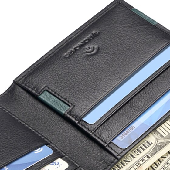 Roncato Monaco Porte-monnaie Protection RFID Cuir 11 cm