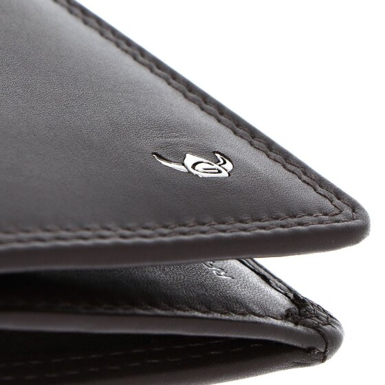 Golden Head Polo Porte-monnaie Protection RFID Cuir véritable 19 cm