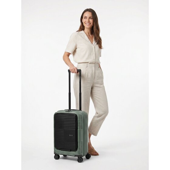 Redolz Essentials 17 2.0 4 roues Valise cabine 55 cm Compartiment ordinateur avec soufflet d'extension