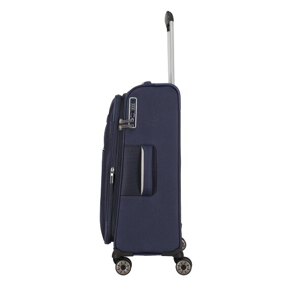 Travelite Miigo 4 roues Set de valises 4 pièces avec soufflet d'extension