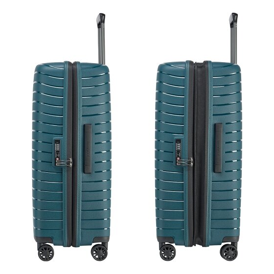 Stratic Novium 4 roulettes Trolley L 77 cm avec soufflet d'extension