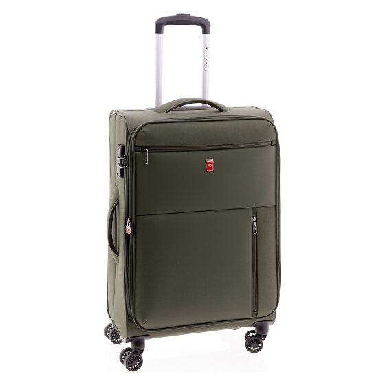 Gladiator 3700 4 roues Valise cabine 66 cm avec soufflet d'extension