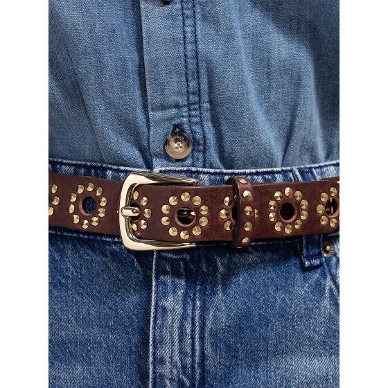 b.belt Ceinture à rivets Cuir véritable