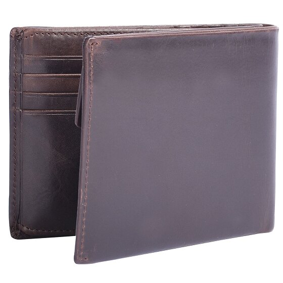 Maître Birkheim Gandolf Porte-monnaie Protection RFID Cuir 12.5 cm