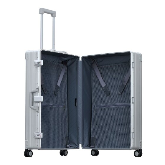 Aleon Valise cabine Traveler Macro à 4 roues en Aluminium, 77 cm