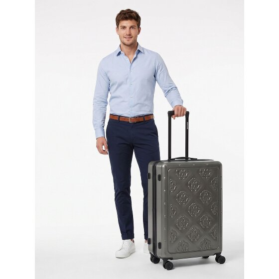 Roberto Cavalli Florence 4 roues Valise cabine 74 cm avec soufflet d'extension