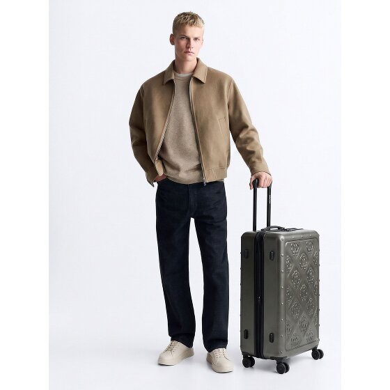 Roberto Cavalli Florence 4 roues Valise cabine 74 cm avec soufflet d'extension