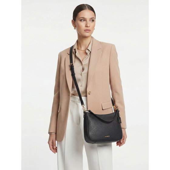 Lazarotti Sac à bandoulière Hobo en cuir de Bologne, 27 cm