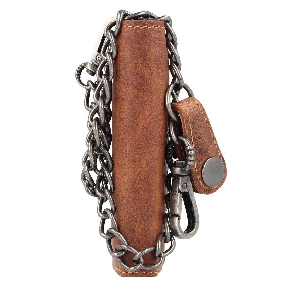 Greenburry Porte-monnaie Vintage Cafe-Racer RFID en cuir 9,5 cm