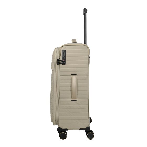 Travelite Barbara Stepp 4 roulettes Trolley M 68 cm avec soufflet d'extension