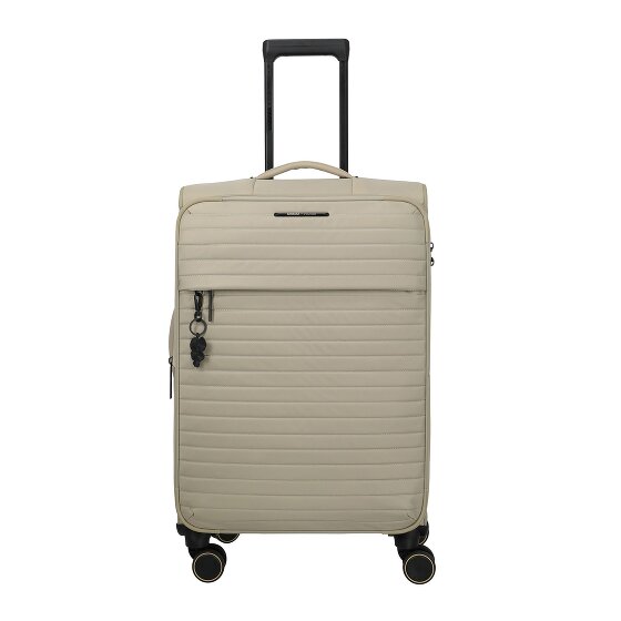 Travelite Barbara Stepp 4 roulettes Trolley M 68 cm avec soufflet d'extension