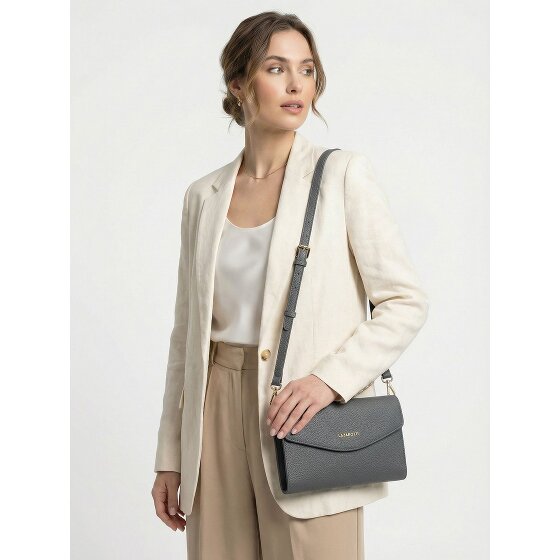 Lazarotti Sac à bandoulière « Bologna » en cuir, 23 cm