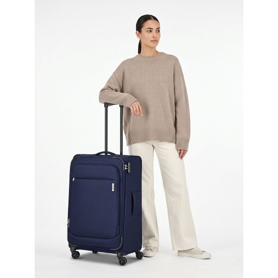 Travelite Priego 4 roues Valise cabine L 77 cm