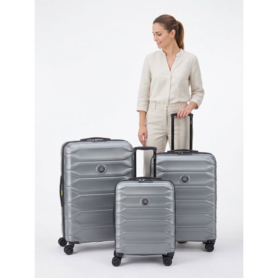 Delsey Paris Meteor 4 roues Set de valises 3 pièces avec soufflet d'extension