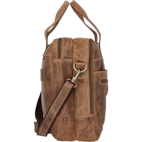 Greenburry Porte-documents Vintage en cuir 42 cm pour ordinateur portable