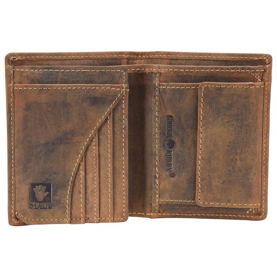 Greenburry Porte-monnaie Vintage Keiler en cuir 9,5 cm