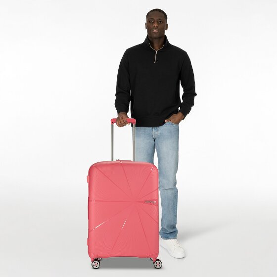 American Tourister Starvibe 4 roulettes Trolley 67 cm avec soufflet d'extension