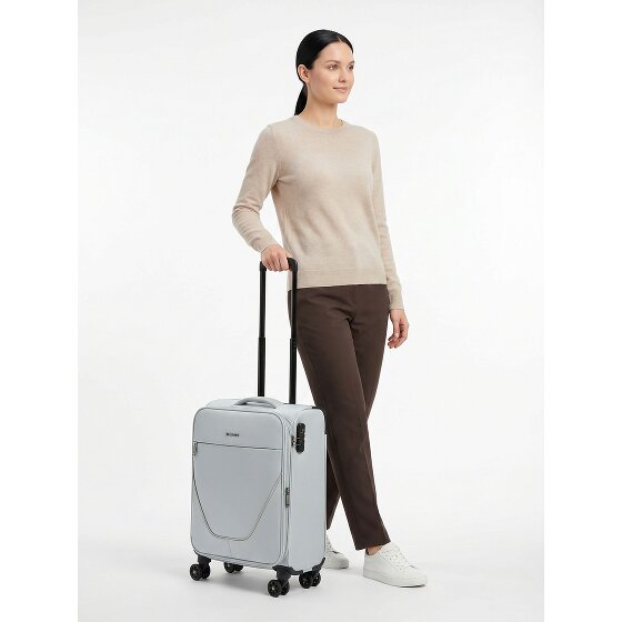 Stratic taska 4 roues Valise cabine S 55 cm avec soufflet d'extension