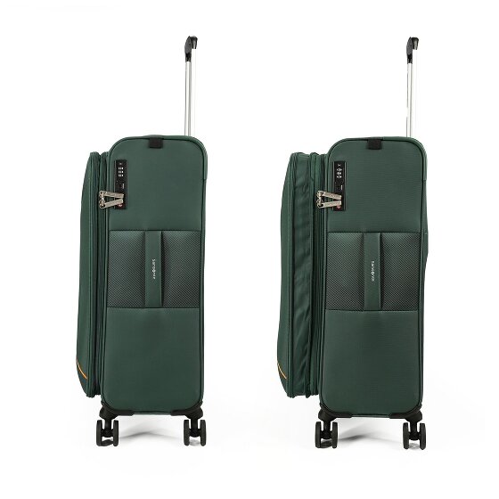 Samsonite Base Breeze 4 roulettes Trolley 67 cm avec soufflet d'extension