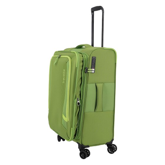 Travelite Corsiica 4 roulettes Trolley M 67 cm avec soufflet d'extension