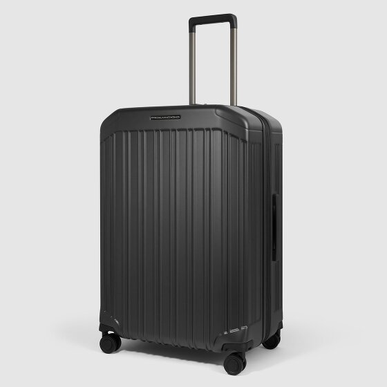 Piquadro PQ Light 4 roues Valise cabine 69 cm avec soufflet d'extension