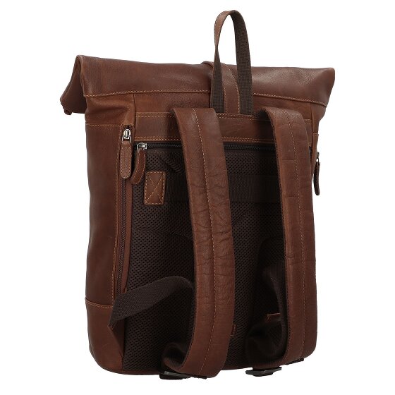 Jack Kinsky Porto Daypack Cuir 43 cm Compartiment pour ordinateur portable