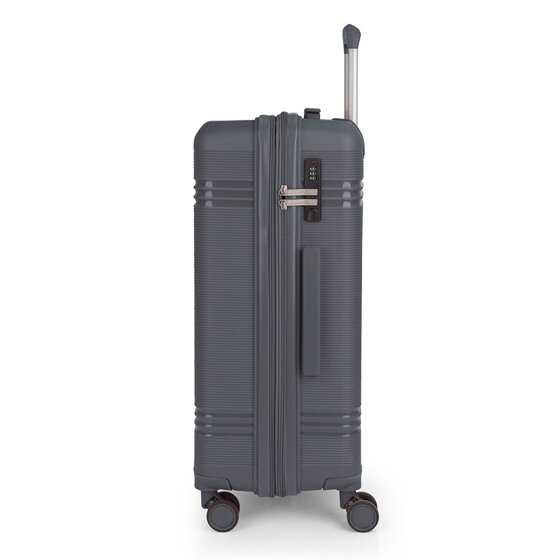 Gabol Saori 4 roulettes Trolley M 66 cm avec soufflet d'extension