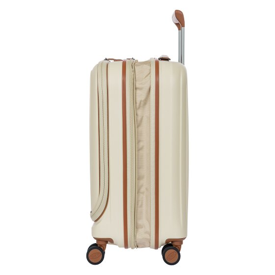 Bric's Taormina 4 roulettes Trolley S 57 cm avec soufflet d'extension