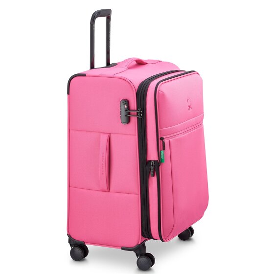 Delsey Paris x United Colors of Benetton BE trolley à 4 roulettes 65 cm avec soufflet d'extension