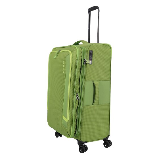 Travelite Corsiica 4 roulettes Trolley L 77 cm avec soufflet d'extension