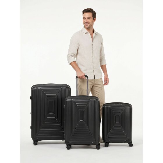 Redolz Essentials 14 4 roues Set de valises 3 pièces avec soufflet d'extension
