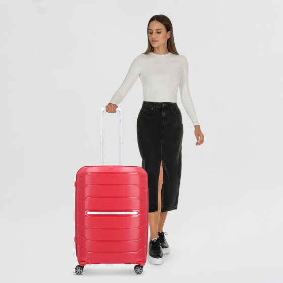 Samsonite Flux 4 roues Valise cabine 68 cm avec soufflet d'extension