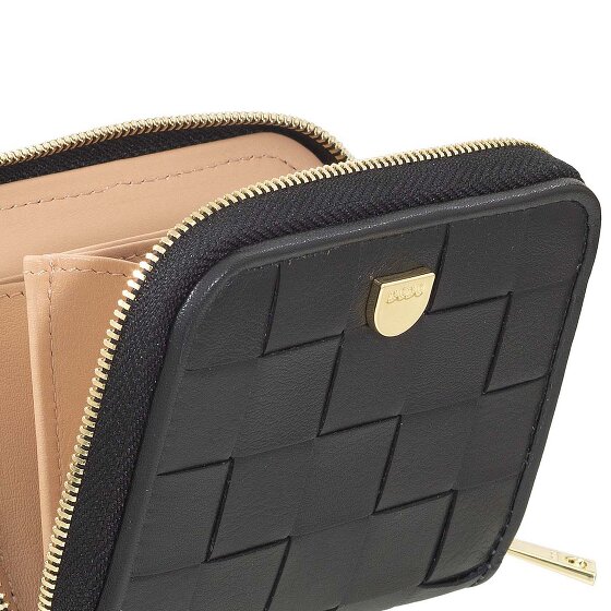DuDu Woven Porte-monnaie Cuir véritable 10 cm