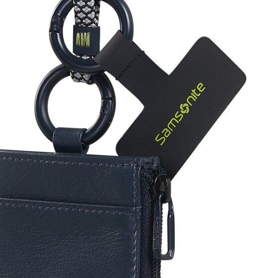 Samsonite Prismix Étui pour cartes de crédit Protection RFID Cuir véritable 6.5 cm