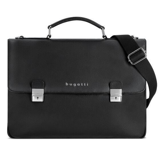 bugatti Valencia Porte-documents Messenger Cuir 40 cm Compartiment pour ordinateur portable