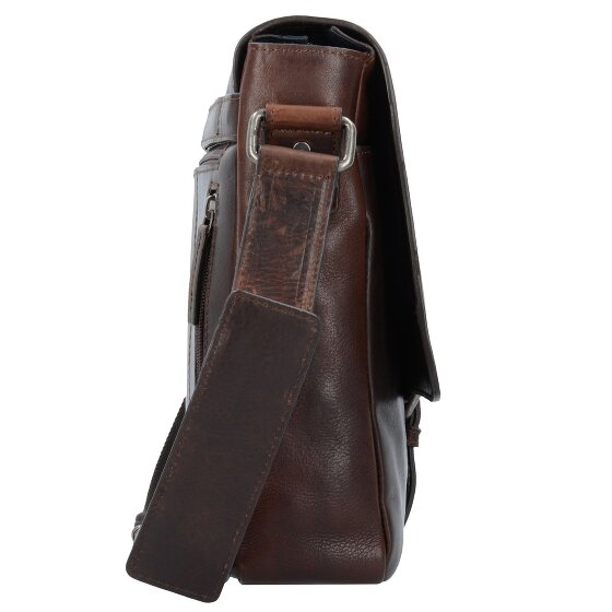 Leonhard Heyden Roma Porte-documents en cuir 35 cm Compartiment pour ordinateur portable
