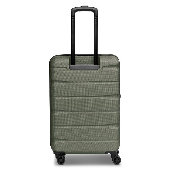 Franky Munich 4.0 Set de valises à 4 roulettes 3 pièces avec soufflet extensible