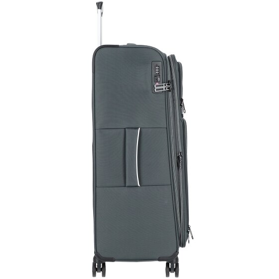 d&n Travel Line 9204 4 roues Valise cabine L 76 cm avec soufflet d'extension