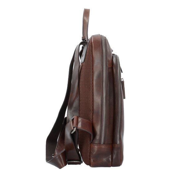 Leonhard Heyden Roma sac à dos en cuir 40 cm compartiment pour ordinateur portable