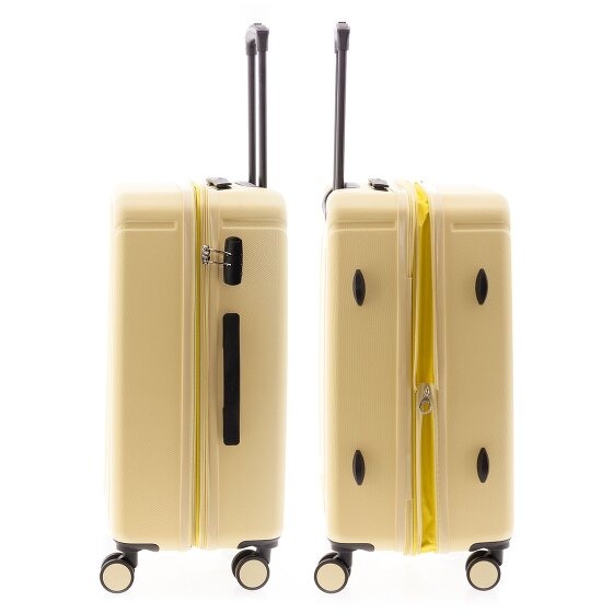 Gladiator 2900 4 roulettes Trolley M 67 cm avec soufflet d'extension