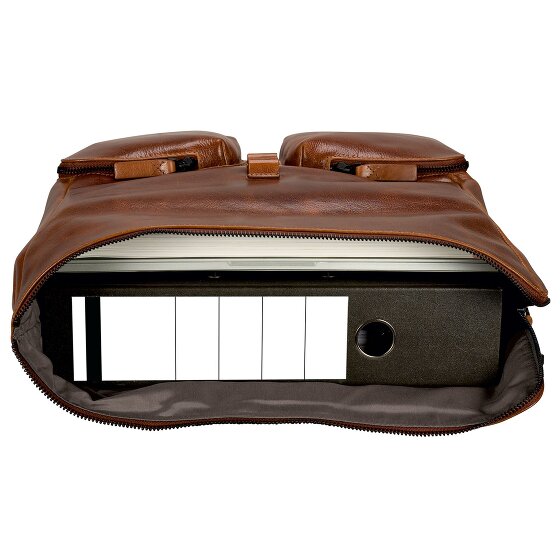 Leonhard Heyden Porto Messenger Cuir 38 cm